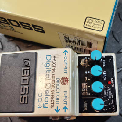 ギター Analog.man boss DD-3 high cut mod Boss DD-3 Digital Delay with Analogman High Cut Mod 3 Way