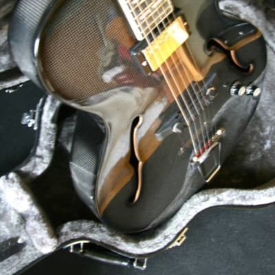 Carbon fiber archtop guitar image 2