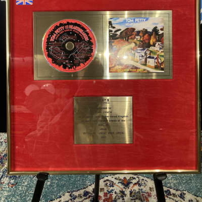 Stan Lynch Tom Petty and The Heartbreakers, BPI UK, Into The Great Wide Open, Gold Record (#18) image 2