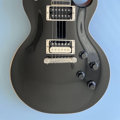 Electric Guitar Custom Made 2023 - Gloss Black Nitrocellulose, Clear Nitrocellulose image 1
