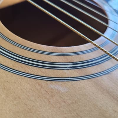 Fender FA-100 acoustic guitar - natural image 5