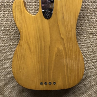 1974 Fender Telecaster Bass Guitar, Ash, Wide Range Humbucker, Maple Neck, Orig Case image 11