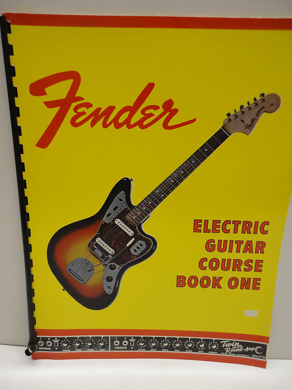 FENDER ELECTRIC GUITAR COURSE BOOK ONE "VINTAGE 1965" NEVER Reverb