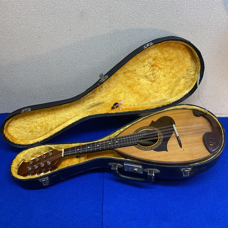 1972 Suzuki M-215 Bowl back Mandolin with original case