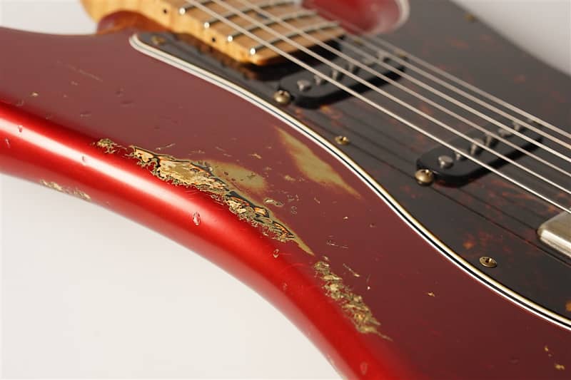 Xotic XSC-2 Candy Apple Red over 2TB Heavy Aged / | Reverb