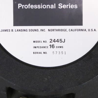 1996 JBL 2445J 16 Ohm High Frequency Compression Driver | Reverb