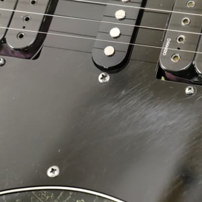 Fender Japan HM Strat HST 558 FPR Black Stone  (05/24) image 8