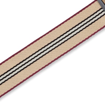 Levy's 2" wide woven polyester guitar strap image 4