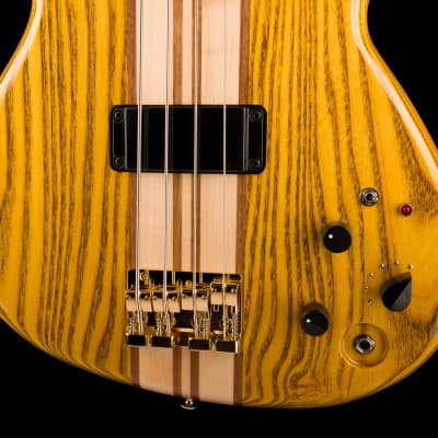 Aria Pro II SB-1000 Reissue 4-String Electric Bass Guitar Made in Japan Oak  Natural with Gig Bag | Reverb