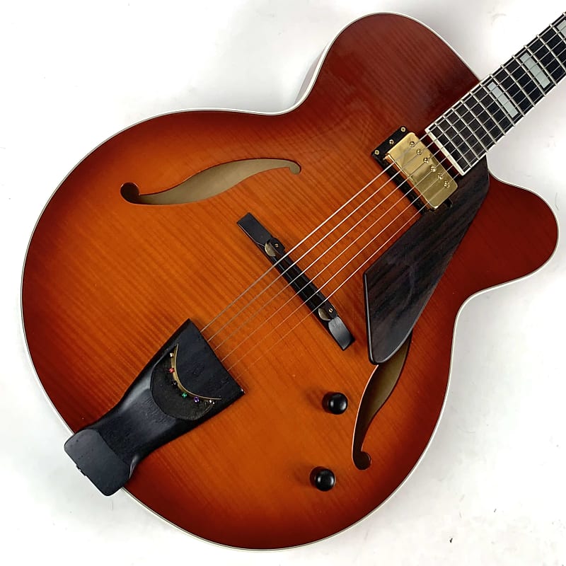 D'Aquisto Jazz Line DQ-JZ - Cherry Sunburst( Jim Hall Model) 16