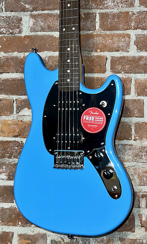 Squier by Fender Sonic Mustang HH 改造あり Squier by Fender Sonic Mustang HH 改造あり