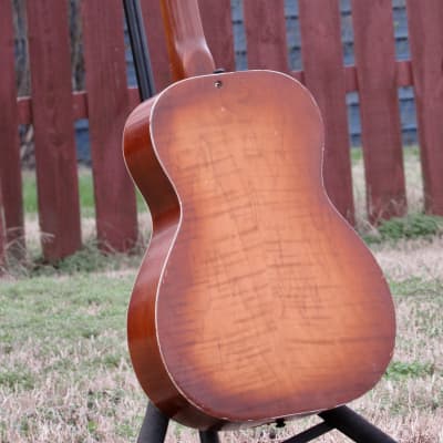 ~Near Mint~ 1955 Chris Adjustomatic Parlor Guitar w/ Original Case - Jackson Guldan Co - Harmony Kay image 20