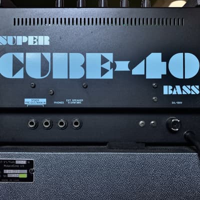 Roland Super Cube 40 Bass SCB-40 1976 - 1984 with Op Manual and