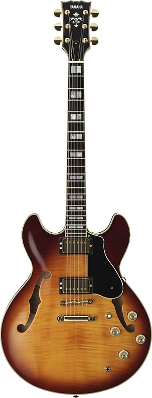 Yamaha SA2200 Violin Sunburst Semi-Hollow Double Cut-away Electric Guitar image 1
