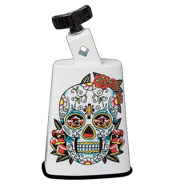 LP LP204C-SS Collect-A-Bell Sugar Skull Cowbell image 1