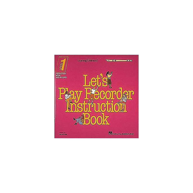 Hal Leonard Let's Play Recorder Instruction Book Level 1 Reverb