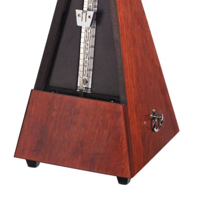 Wittner MAELZEL 801M 800/810 Series Metronome. Wood Casing MAHOGANY Color - No Bell **FREE SHIPPING!** image 3