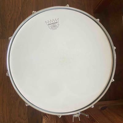 Pearl 5.5x14 Snare Drum Ginger Glitter 1960s image 9