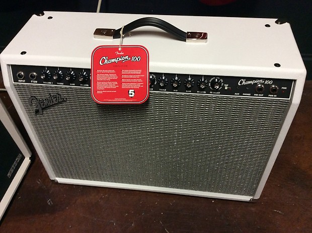 Fender champion 100 white outlet