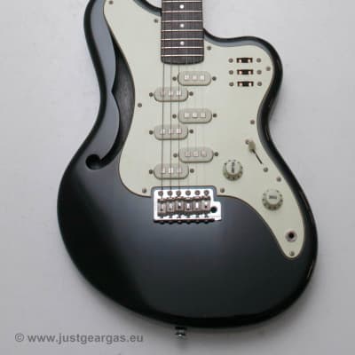 Italia Imola Semi Hollow guitar , MIK w/ original Gigbag - 6 pickups, Ampeg inspired image 3