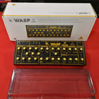 Behringer WASP Deluxe Desktop Synthesizer 2020 - Present - Black + Decksaver