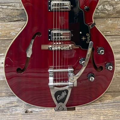 Used Guild Starfire V - Cherry Red W/Cs for sale