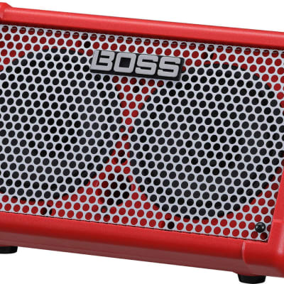 Boss CUBE Street II Battery-Powered Stereo Amplifier, Red image 1