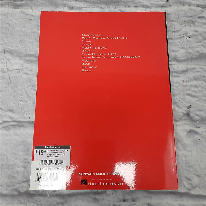 Ben Folds Five Songbook The Unauthorized Biography Of