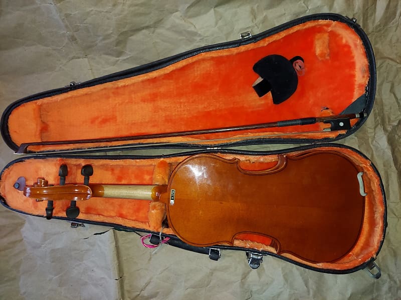 Kiso Suzuki No.7 sized 1/2 violin with case, Japan 1978 | Reverb