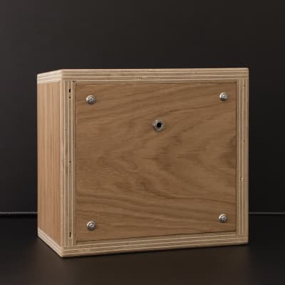 Baja Electrics Guitar Cabinet 6" + Eminence Alpha 6C (Poplar/Oak) image 5
