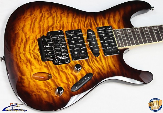 Ibanez s670qm dragon eye burst cheap