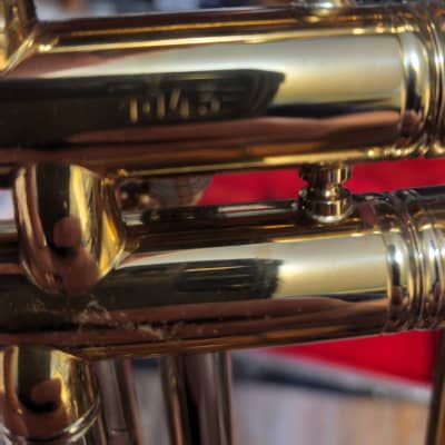 Hallmark Trumpet 1960's Brass image 4