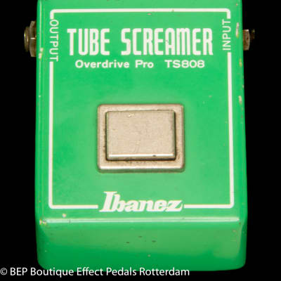 Ibanez TS-808 Tube Screamer with JRC4558D op amp 1981 s/n 175918 Japan image 8