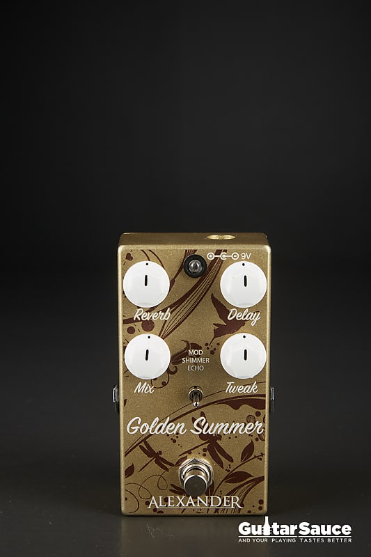 Alexander Pedals Golden Summer Reverb Pedal | Reverb Latvia