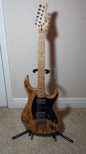 Cort Hiram Bullock Signature Model Burnt Natural | Reverb