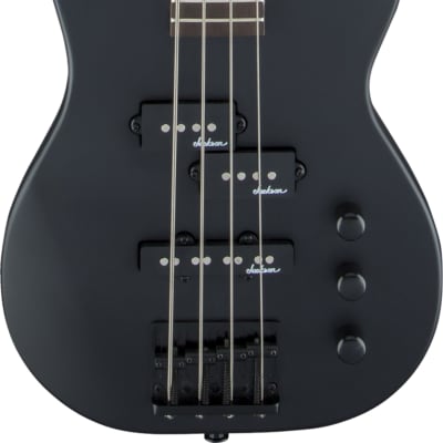 Jackson JS Series Concert Bass Minion JS1X Short-Scale Bass Guitar, Satin Black image 1