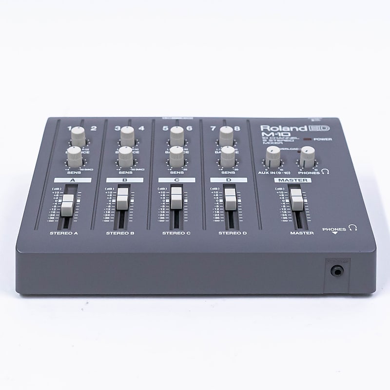 Roland ED M-10 - 10 Channel 5 Stereo Mixer with Box, Power