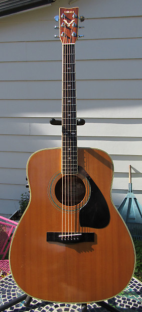 Yamaha Vintage 1985 FG-450 SE Rare Acoustic Electric Guitar Lovely