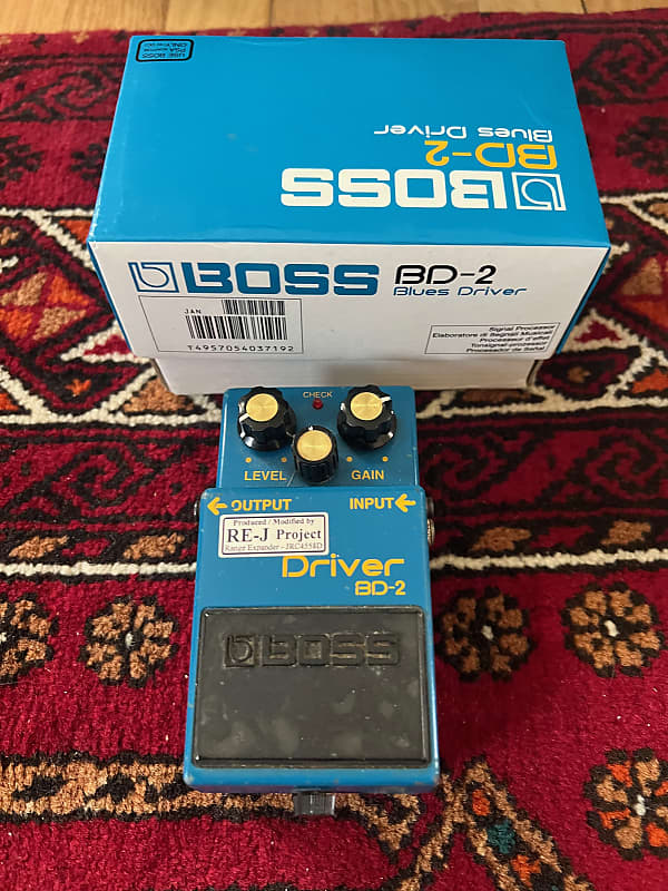 ギター Analog.man Boss BD-2 Super 2000s Boss BD-2 Analog Man RE-J Project Mod – Telluride