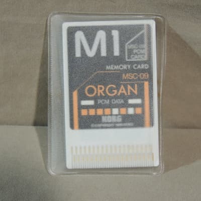 Korg MSC-09 Organ memory card for M1 /M1R | Reverb