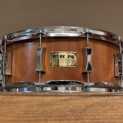 2006 Pork Pie USA Aged Maple 6"x14 Custom Snare Drum image 2