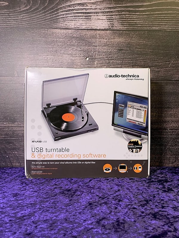 Audio-Technica AT-LP2D high quality USB Turntable - Used