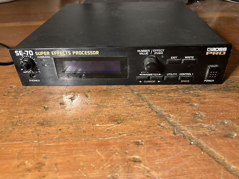Boss SE-70 Super Effects Processor | Reverb