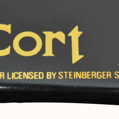 Cort B2 Headless 4 String Bass Guitar w/ OHSC – Used - Black image 12