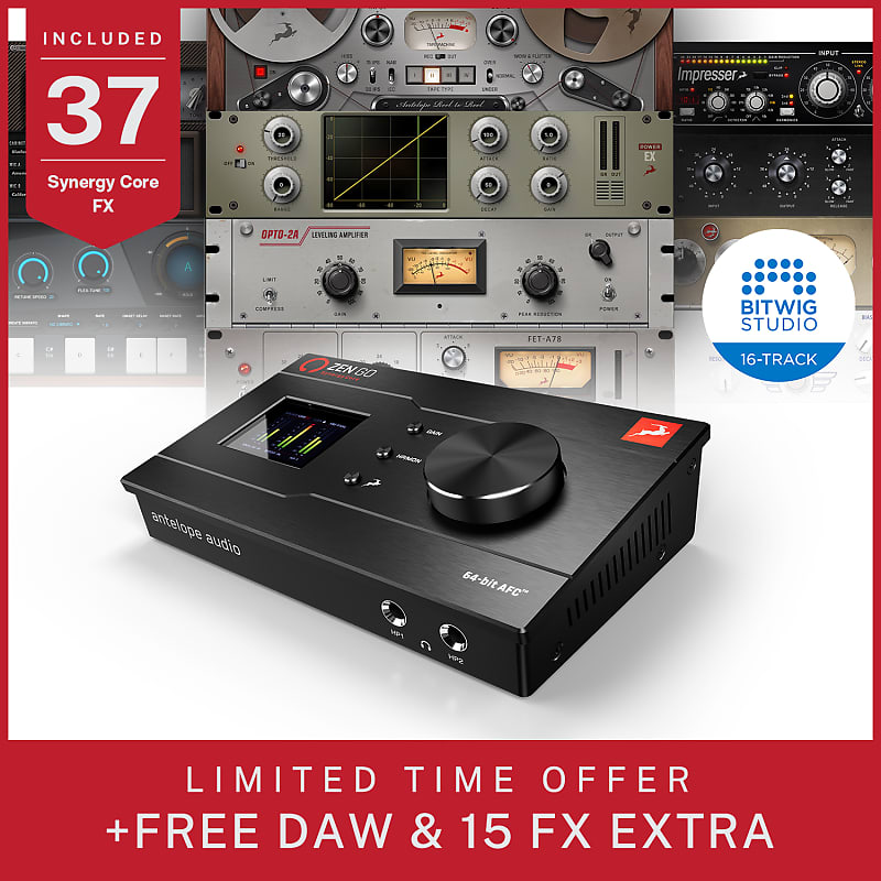 Antelope Audio Zen Go Synergy Core USB-C Audio Interface