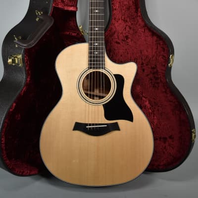 2021 Taylor 314ce Grand Auditorium Natural Finish Acoustic-Electric Guitar w/OHSC image 1