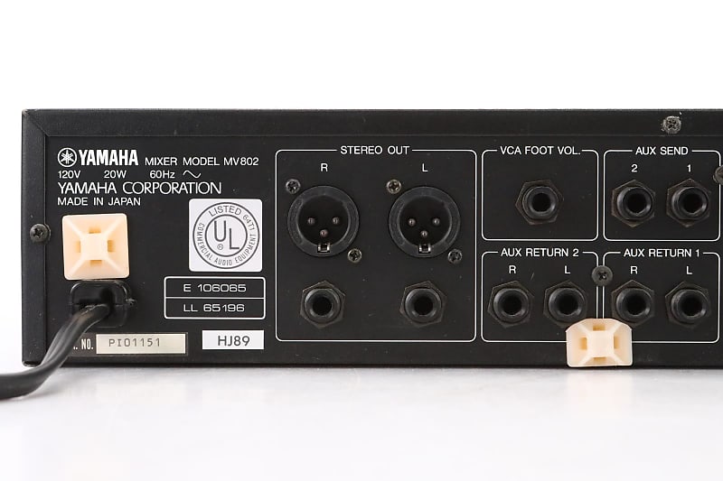 Yamaha MV802 8 Channel Stereo Line Mixer Owned by Mitch