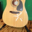 2014 Epiphone Natural Acoustic Guitar PRO-1 Plus NA (Used)
