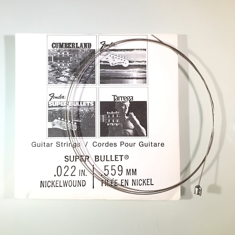 Fender REAL Vintage 70's Super Bullet String 0.022" Nickel Wound image 1