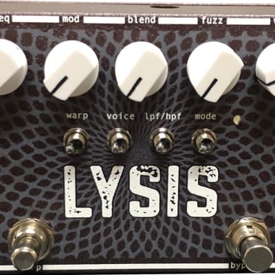 SolidGoldFX Lysis MKII Polyphonic Octave Fuzz Modulator Pedal image 1